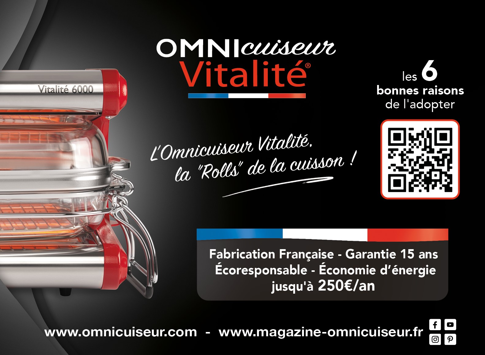 omnicuisueur fond noir qr code 