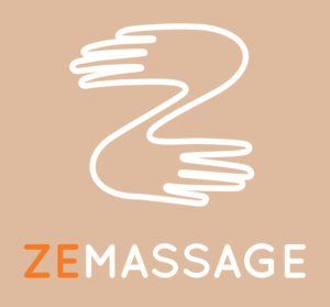 logo Zemassage beige