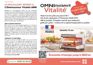 L'Omnicuiseur Vitalité